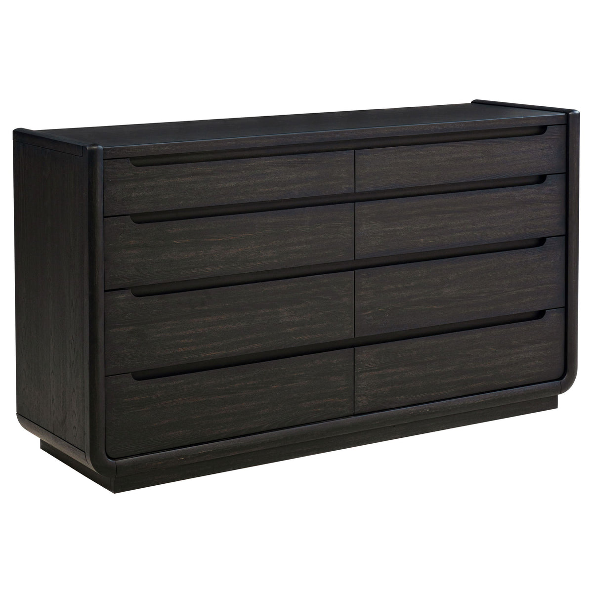 Leandro 4-piece California King Bedroom Set Burnished Black