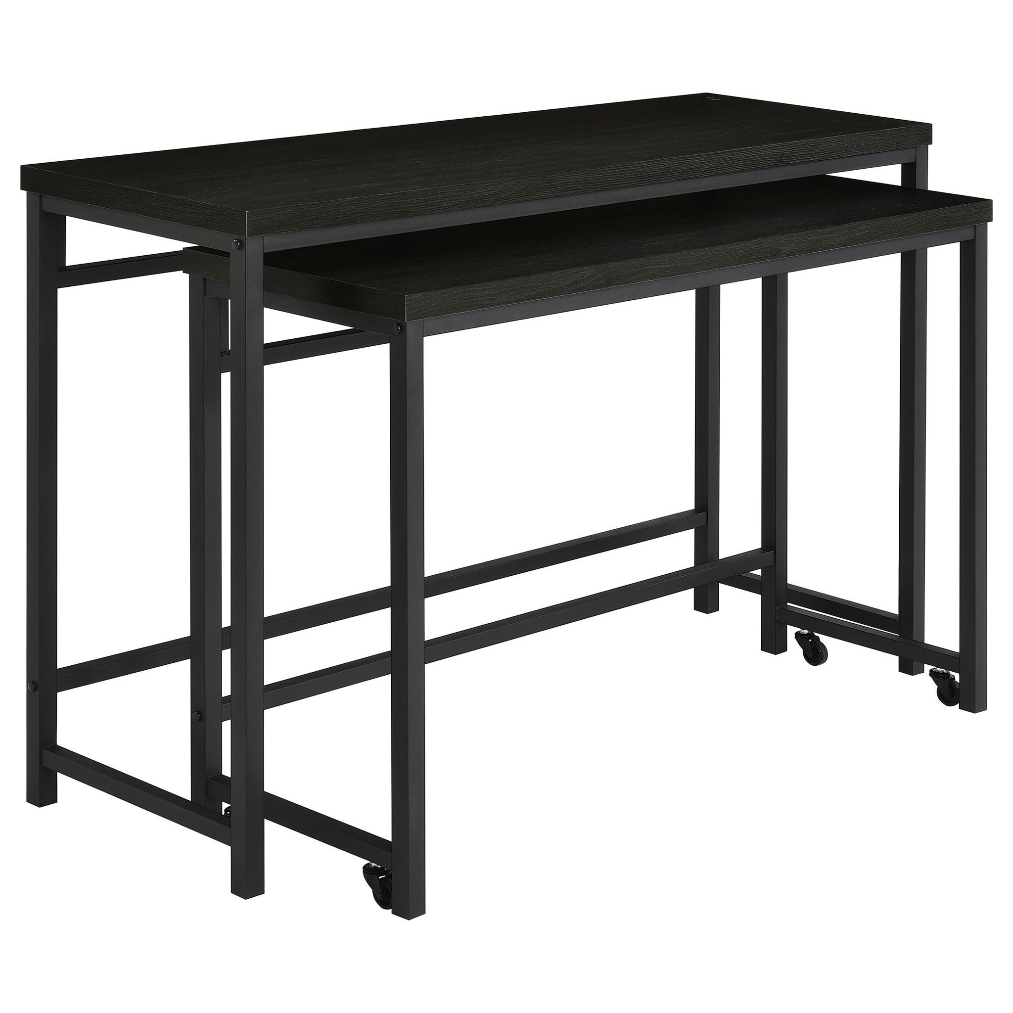 Hawes 4-piece Multipurpose Counter Height Table Set Black