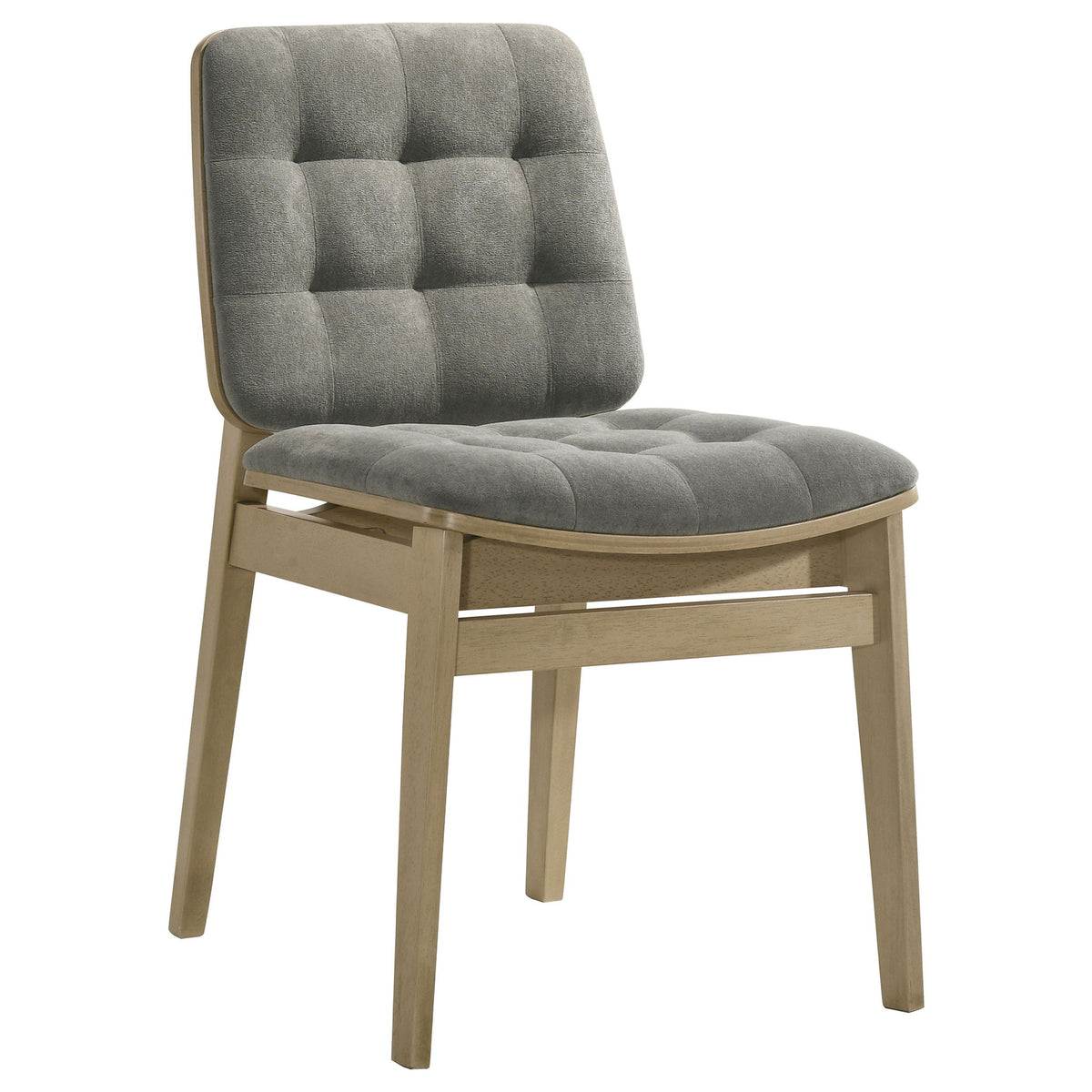Strouse 5-piece Dining Set Grey and Natural Oak