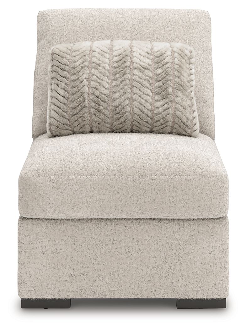 Cuddle Plush - Armless Chair - Arctic