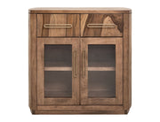 Balam - Server With 2 Drawer & 2 Glass Door - Light Brown