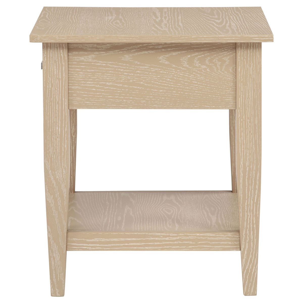 Lindenton 1-drawer Wood Occasional Side End Table Blonde