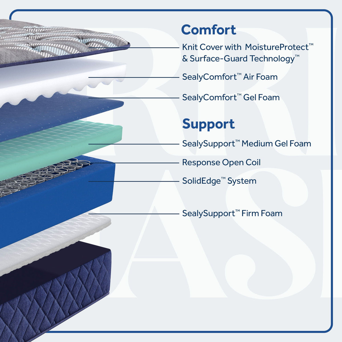 Carrington Chase - Pacific Rest Firm Tight Top Mattress