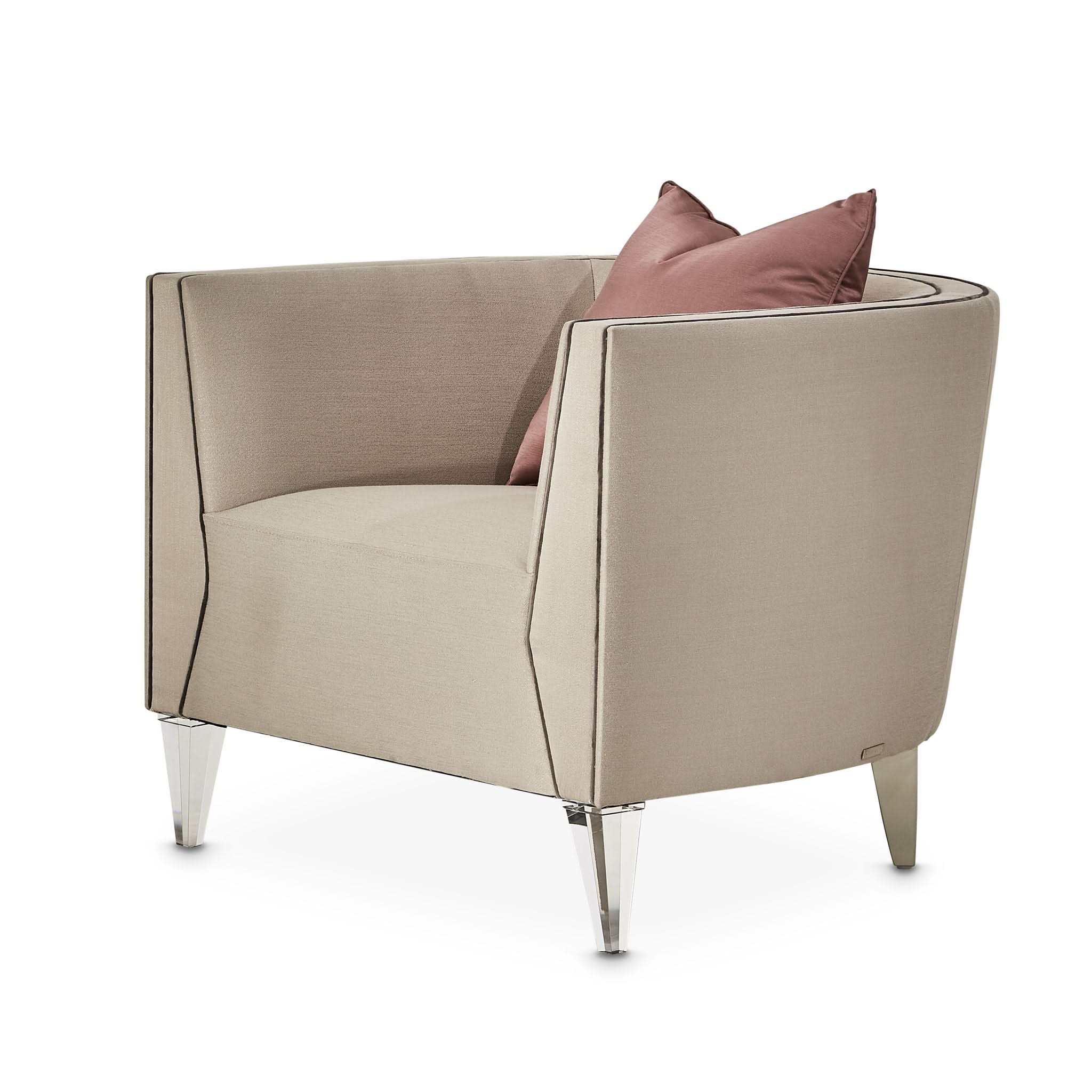 Linea - Matching Chair - Metallic / SilverMist