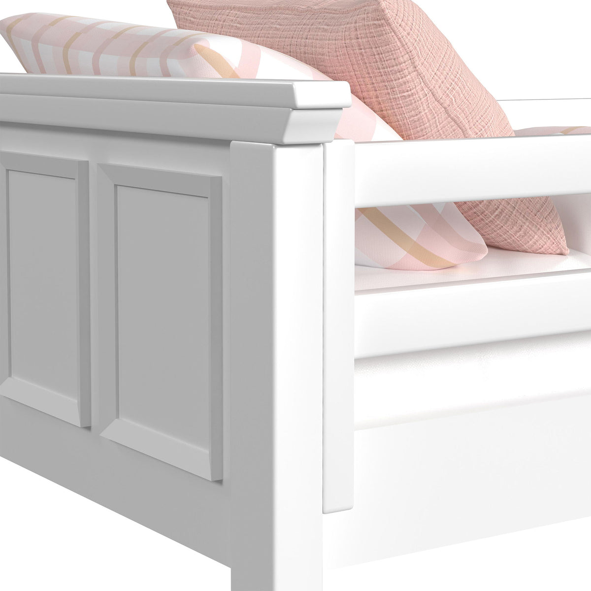 Hampton Kids - Bunk With Ladder And Trundle Bedroom Set