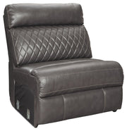 Samperstone - Armless Chair - Gray