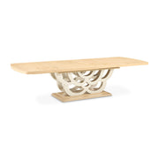Camellia Field - Rectangular Pedestal Dining Table