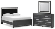 Zuraleus - Upholstered Panel Bedroom Set