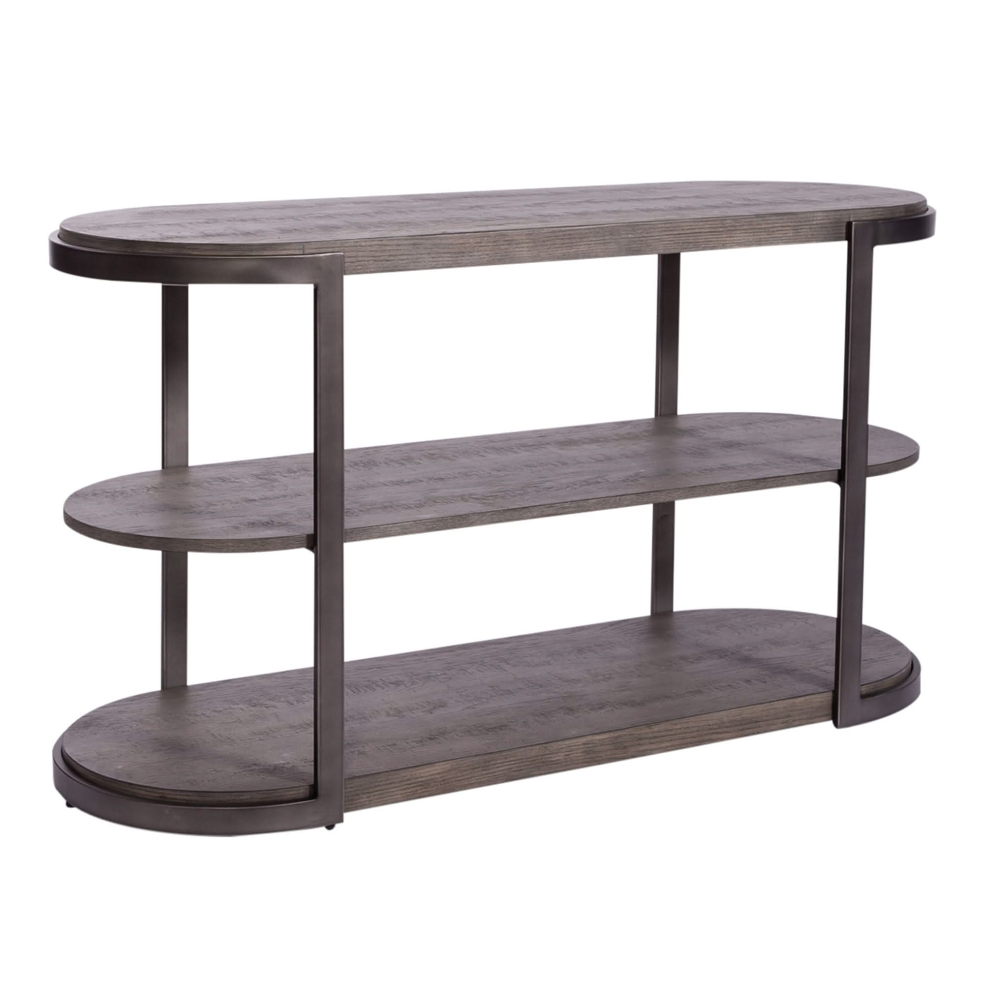 Modern View - Sofa Table - Gauntlet Gray