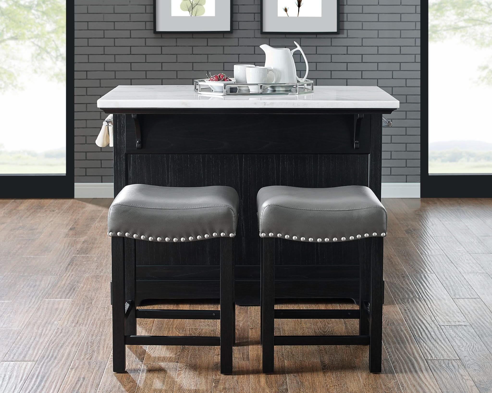 Aspen - Counter Stool - Dark Gray