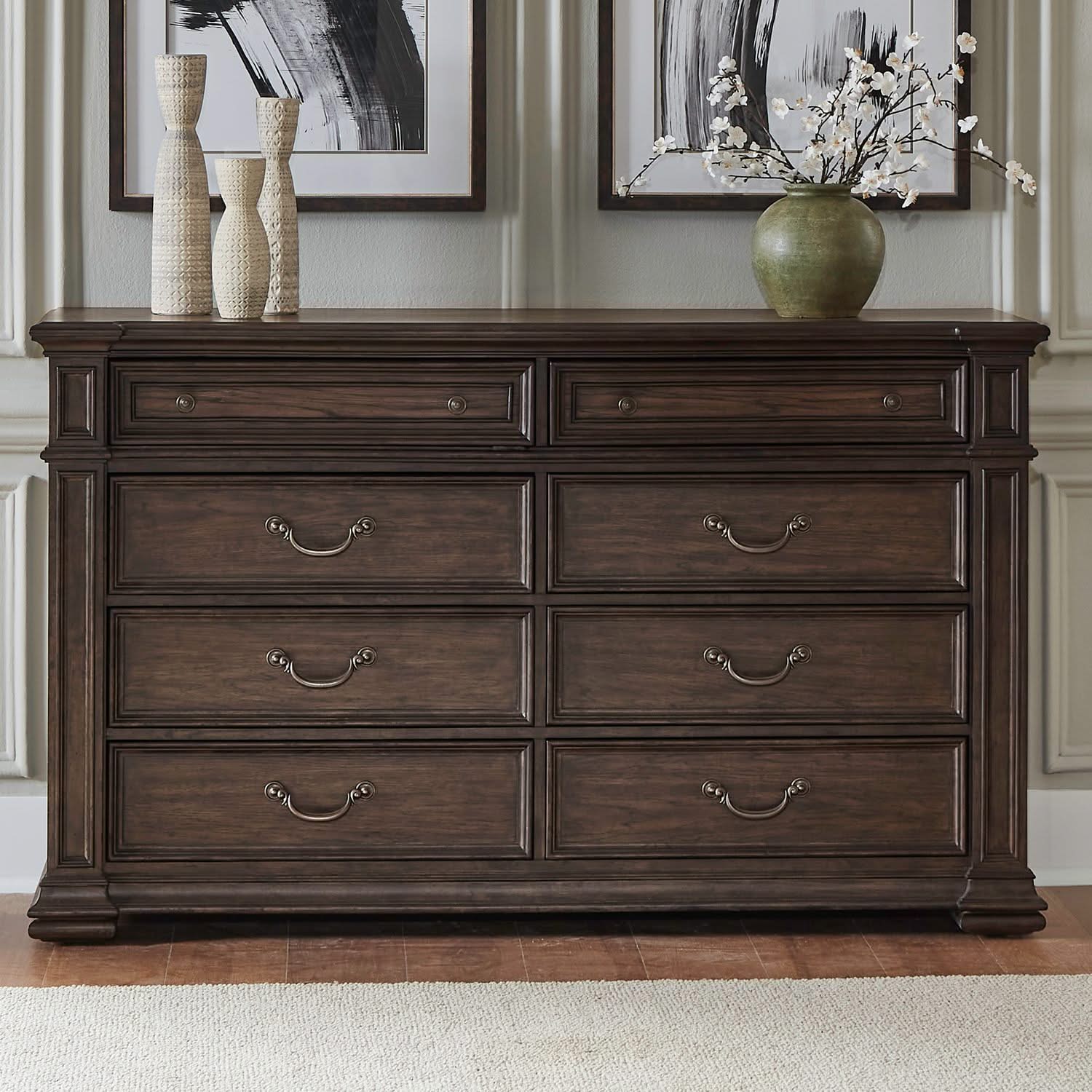 Providence Park - 8 Drawer Dresser - Chateau Brown