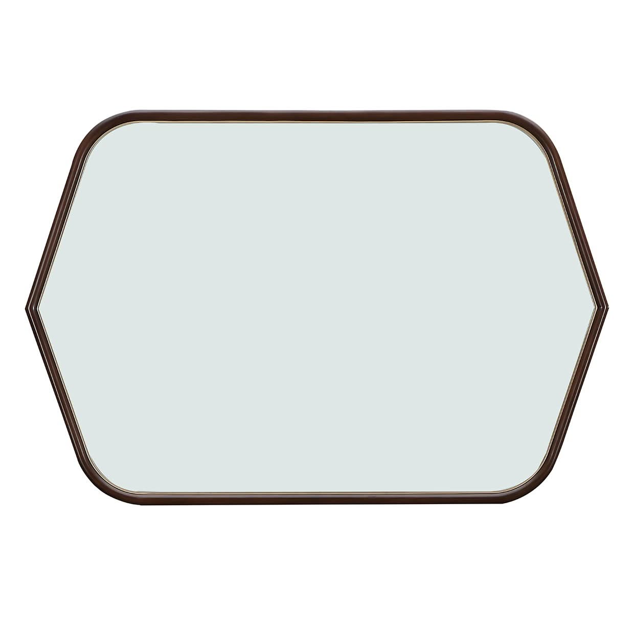 Houston - Wall Mirror - Walnut