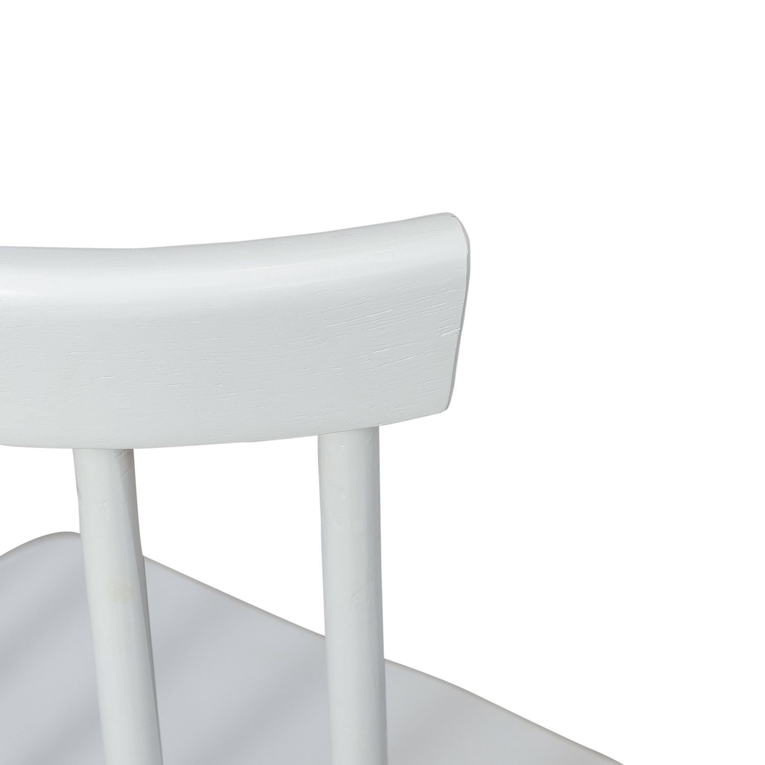 Palmetto Heights - Spindle Back Side Chair - Shell White & Driftwood