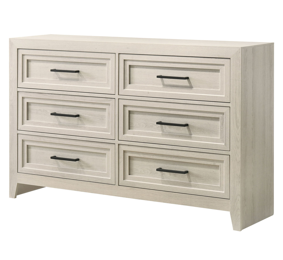 Lorraine - Dresser & Mirror - Antique White