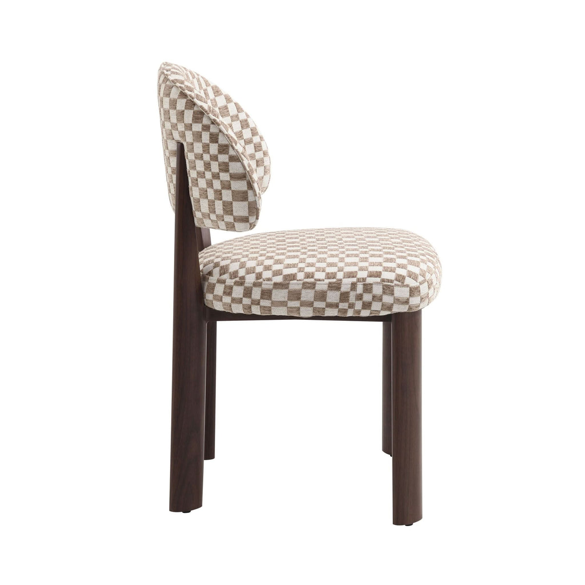 Hilina - Side Chair (Set of 2) - Brown / Walnut