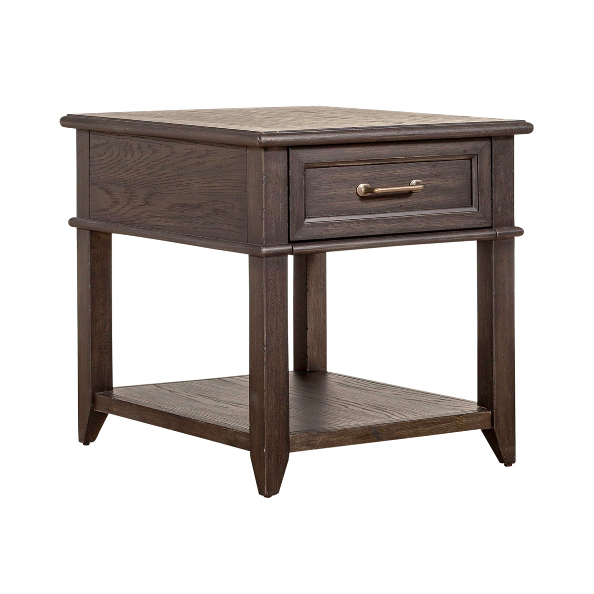 Mill Creek - 3 Piece Living Room Set (Lift Top Cocktail & 2 Drawer End Tables) - Peppercorn
