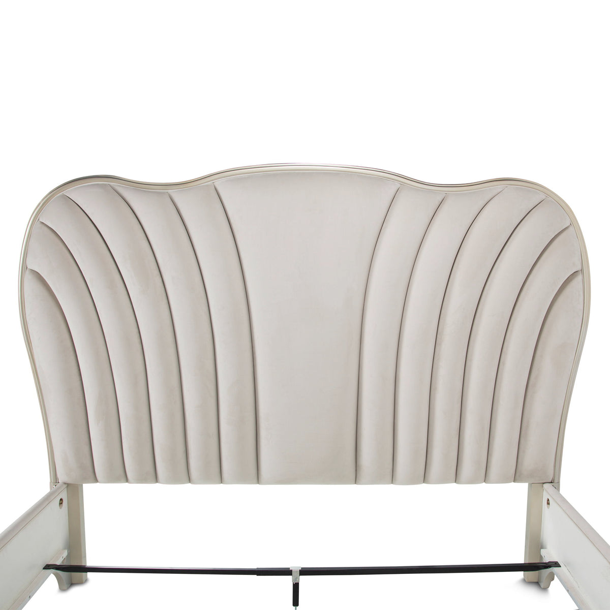 London Place - Velvet Panel Bed