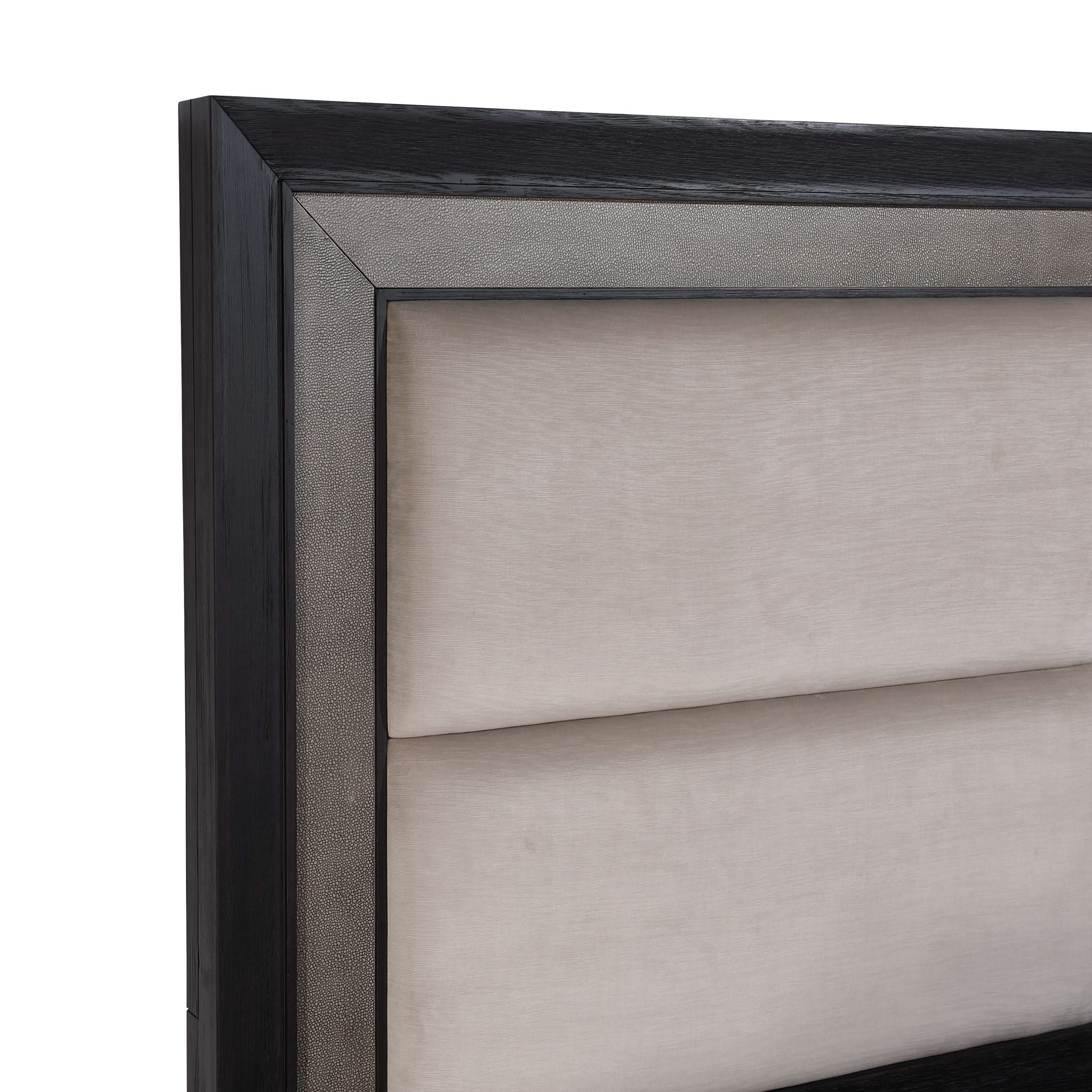 Payson - Queen 4 Piece Bedroom Set - Black / Gray