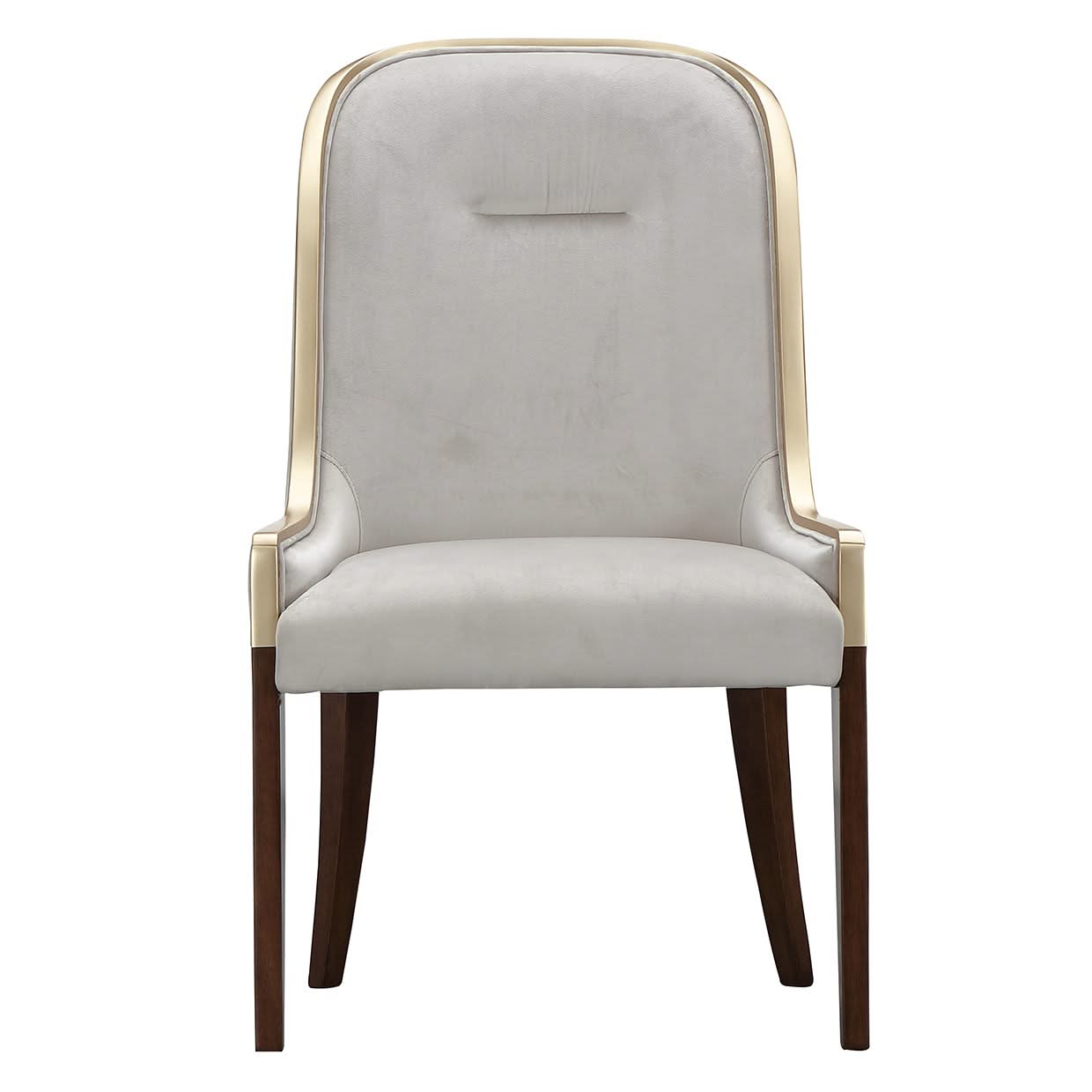 Houston - Dining Side Chair (Set of 2) - Porcini / Walnut