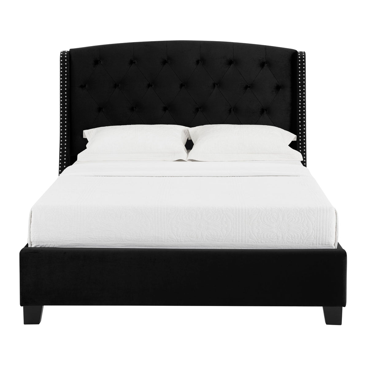 Eva - King Bed - Black