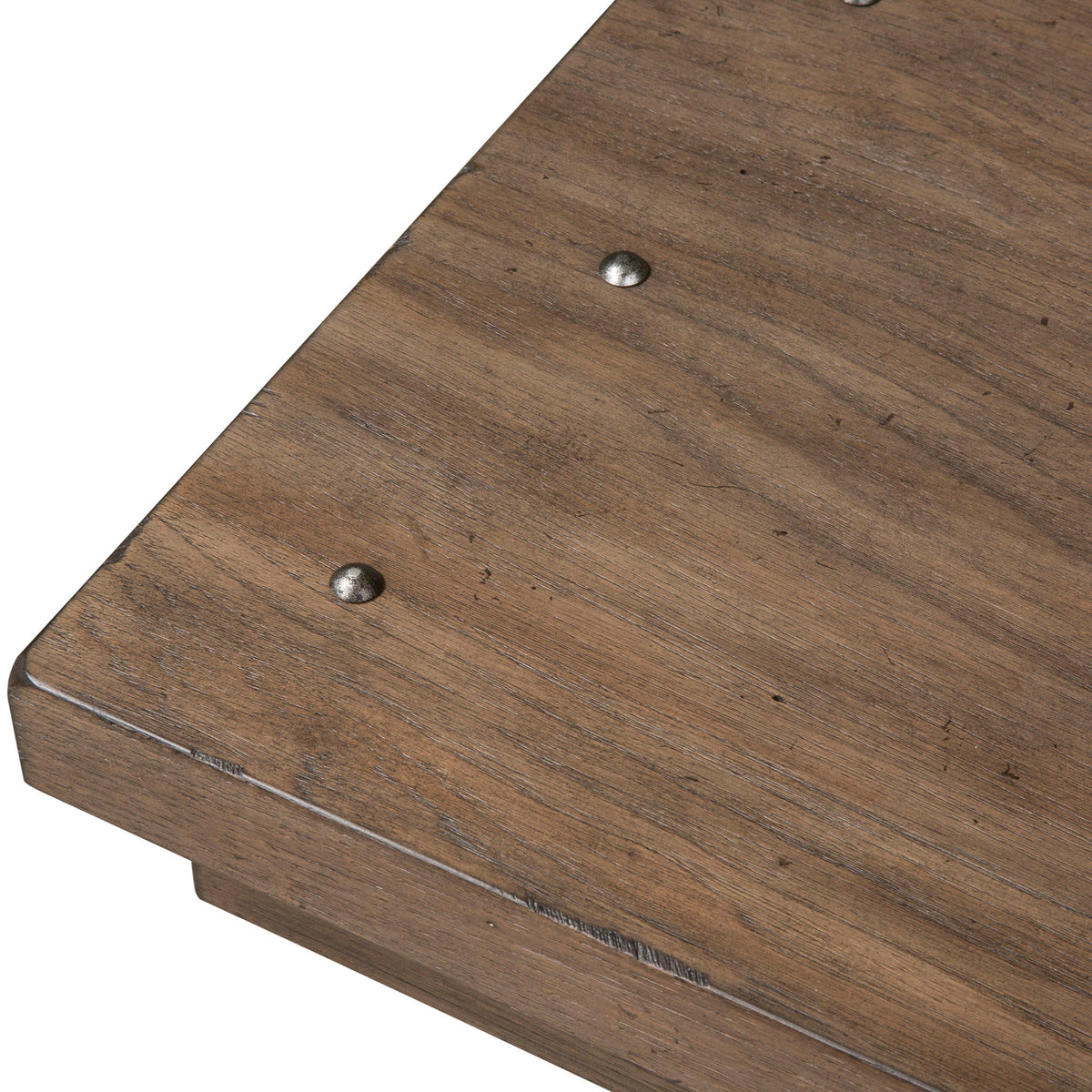 Sonoma Road - Chair Side Table - Weathered Beaten Bark