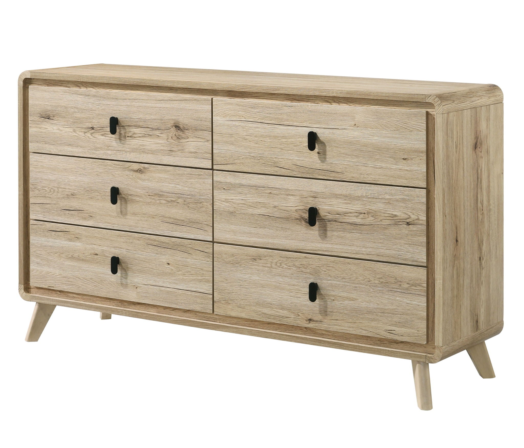 Dawson - Dresser And Mirror - Light Brown