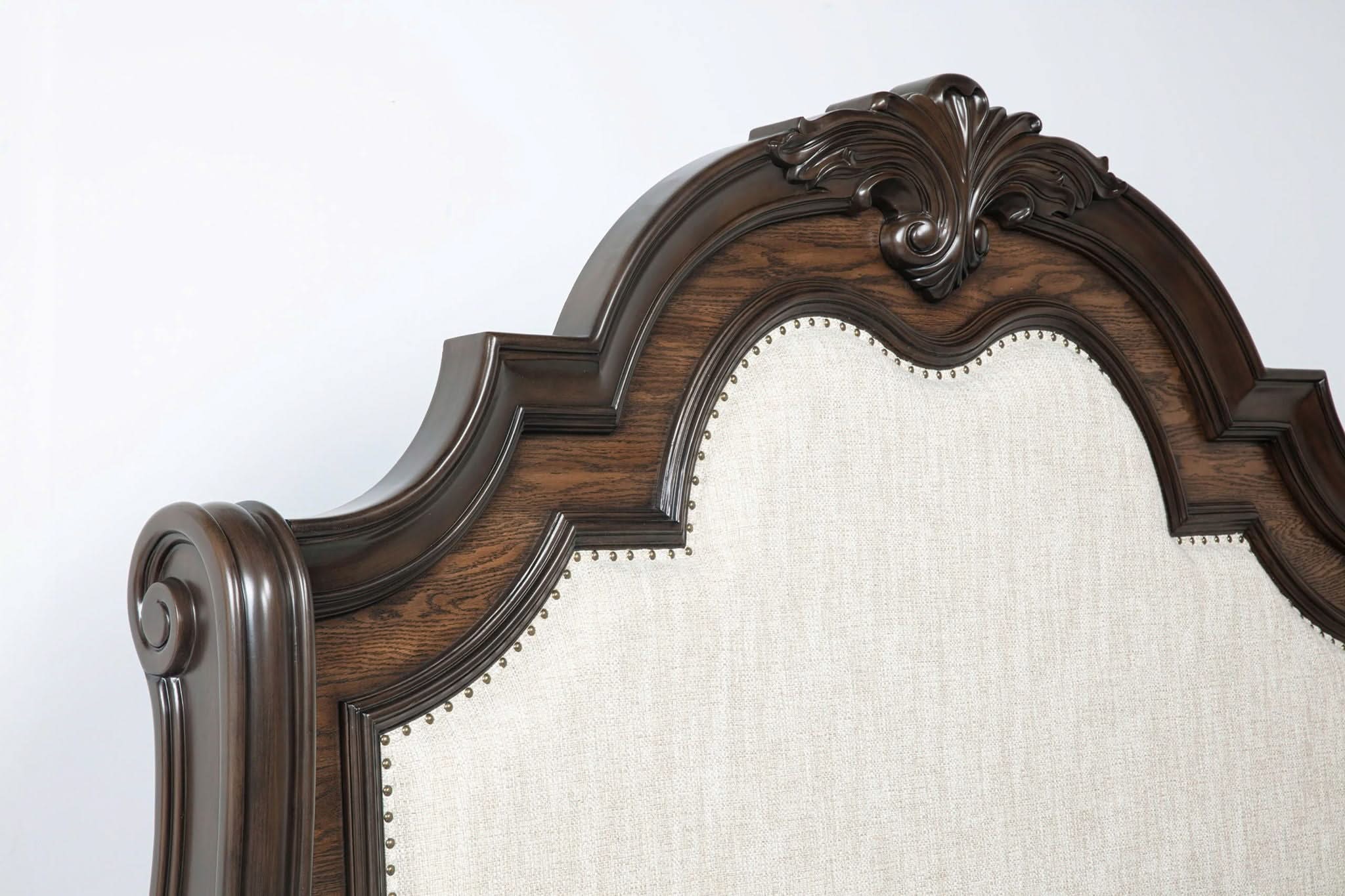 Ludwig - Queen Bed - Dark Brown