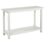 Payne Wood Entryway Sofa Console Table White