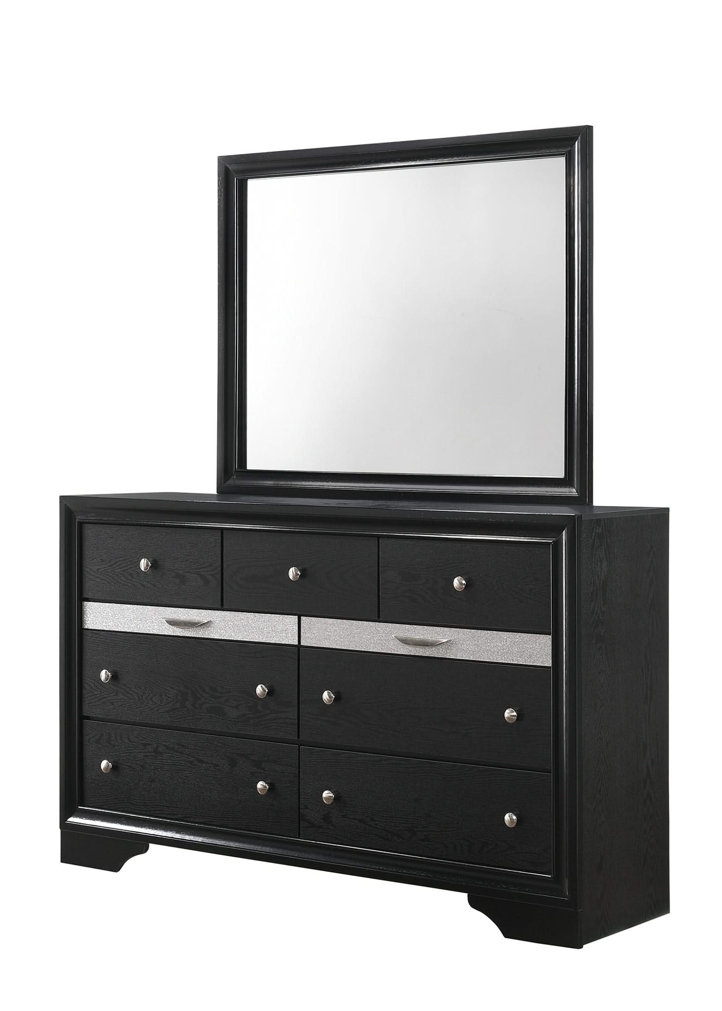 Regata - Queen 3 Piece Bedroom Set - Black