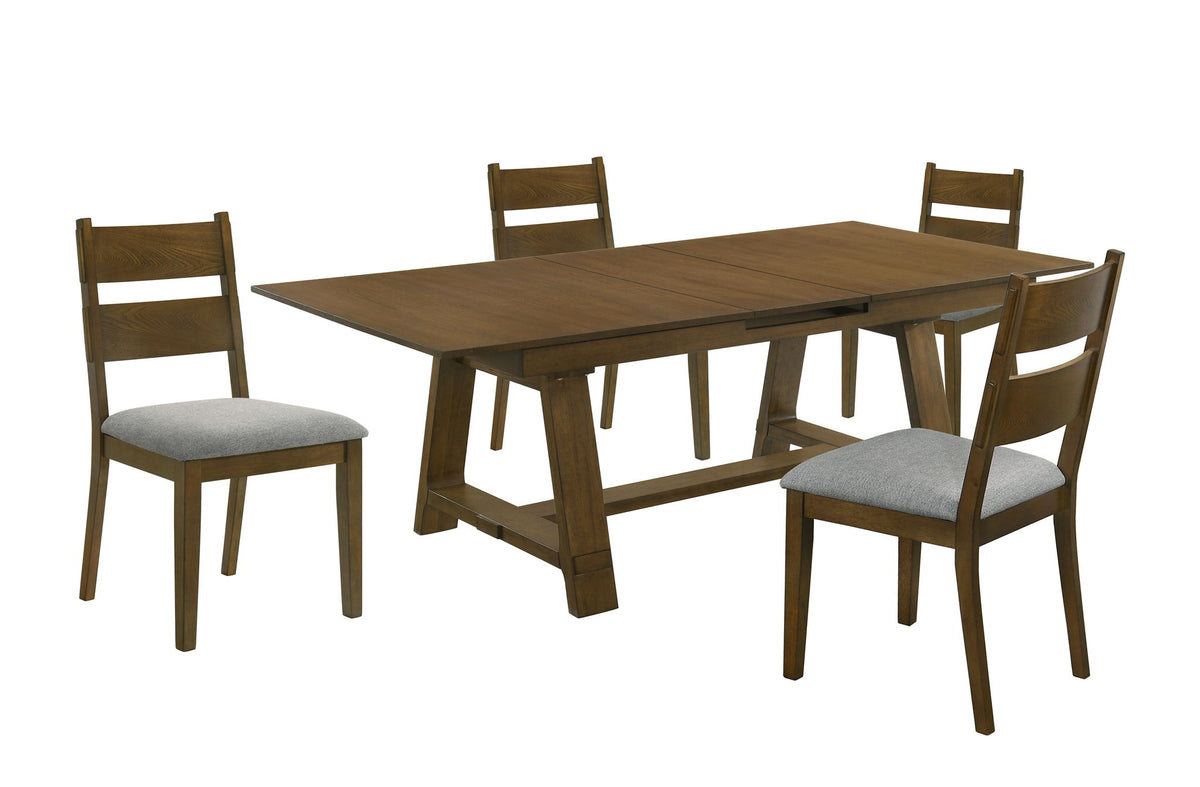 Everly - Side Chair (Set of 2) - Brown