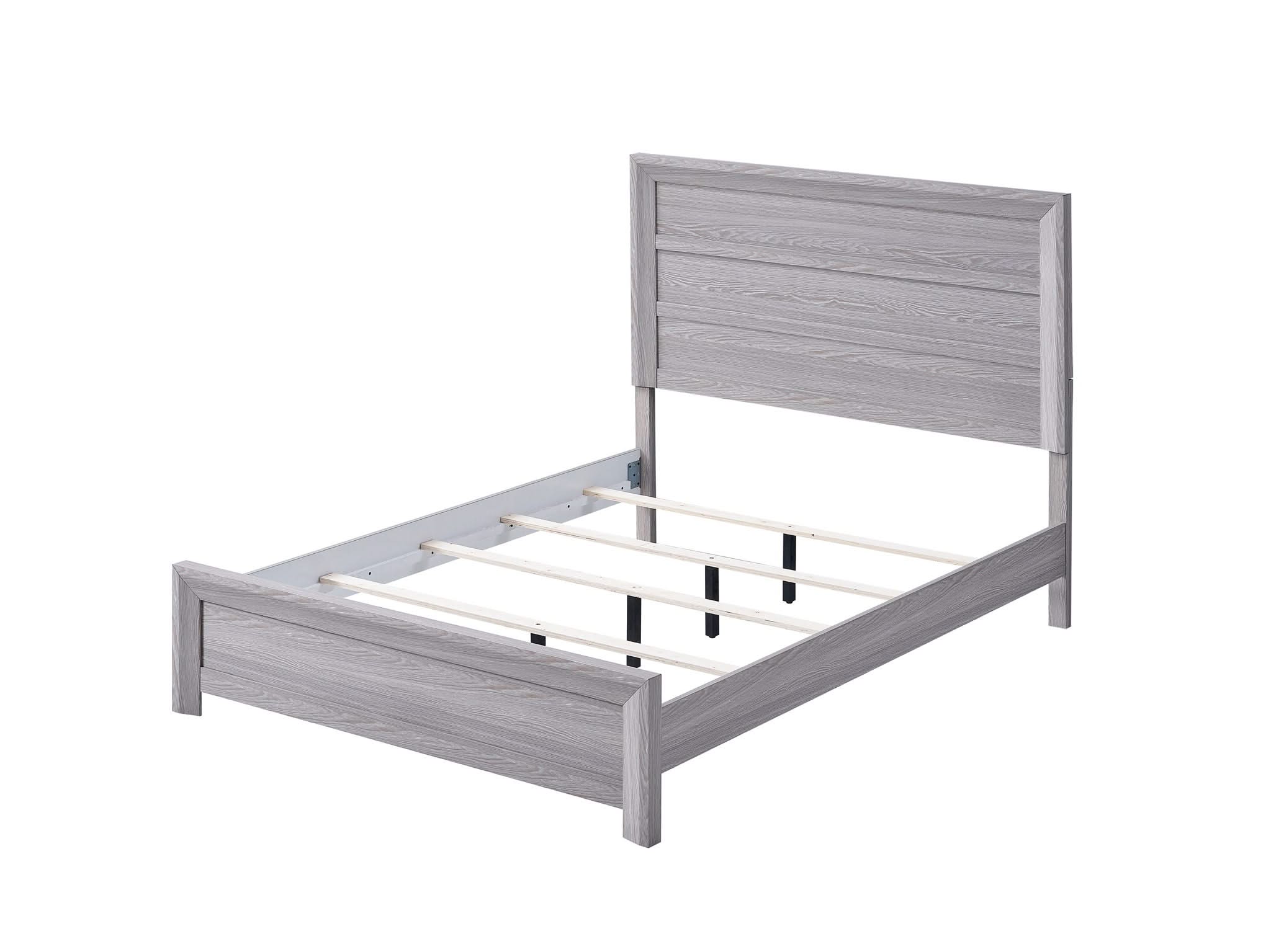 Adelaide - Full 5 Piece Bedroom Set - Drift Wood