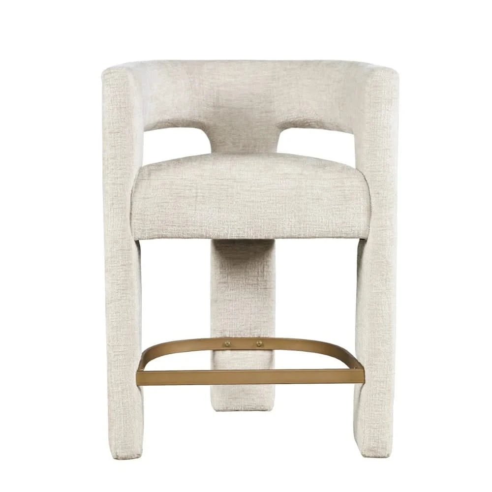 Gwen Contemporary Upholstered Counter Dining Stool