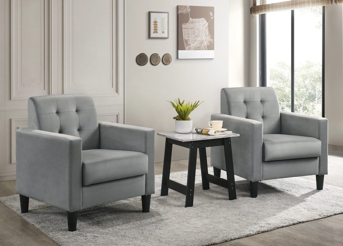 Hale - Armchairs And End Table Living Room (Set of 3)