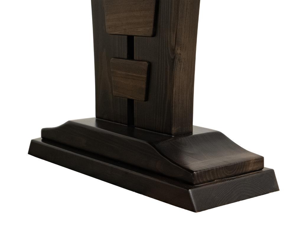 Forge - Rectangular Dining Table (Live Edge) - Brown