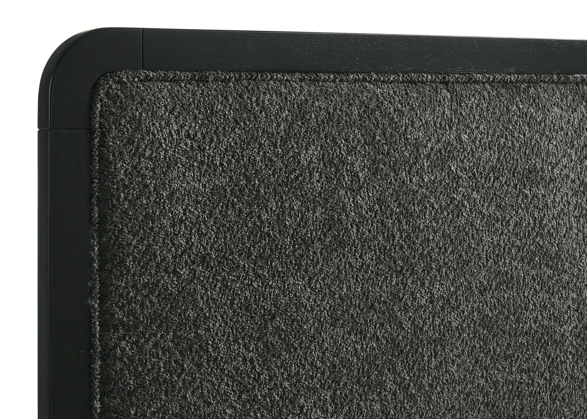 Cavelle 51-inch Upholstered Full Panel Bed Black
