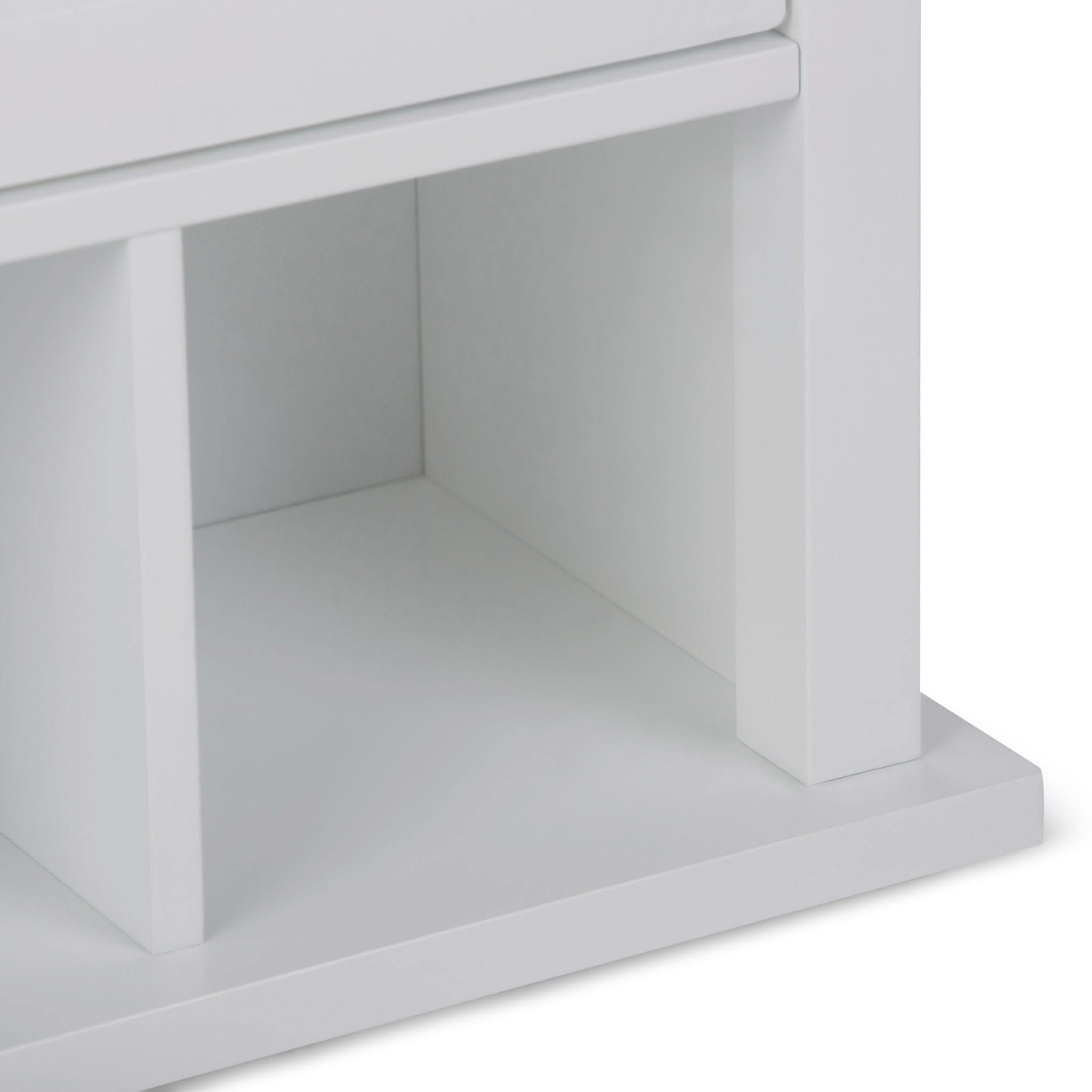 Avington - 2 Door Wall Cabinet With Cubbies - Pure White