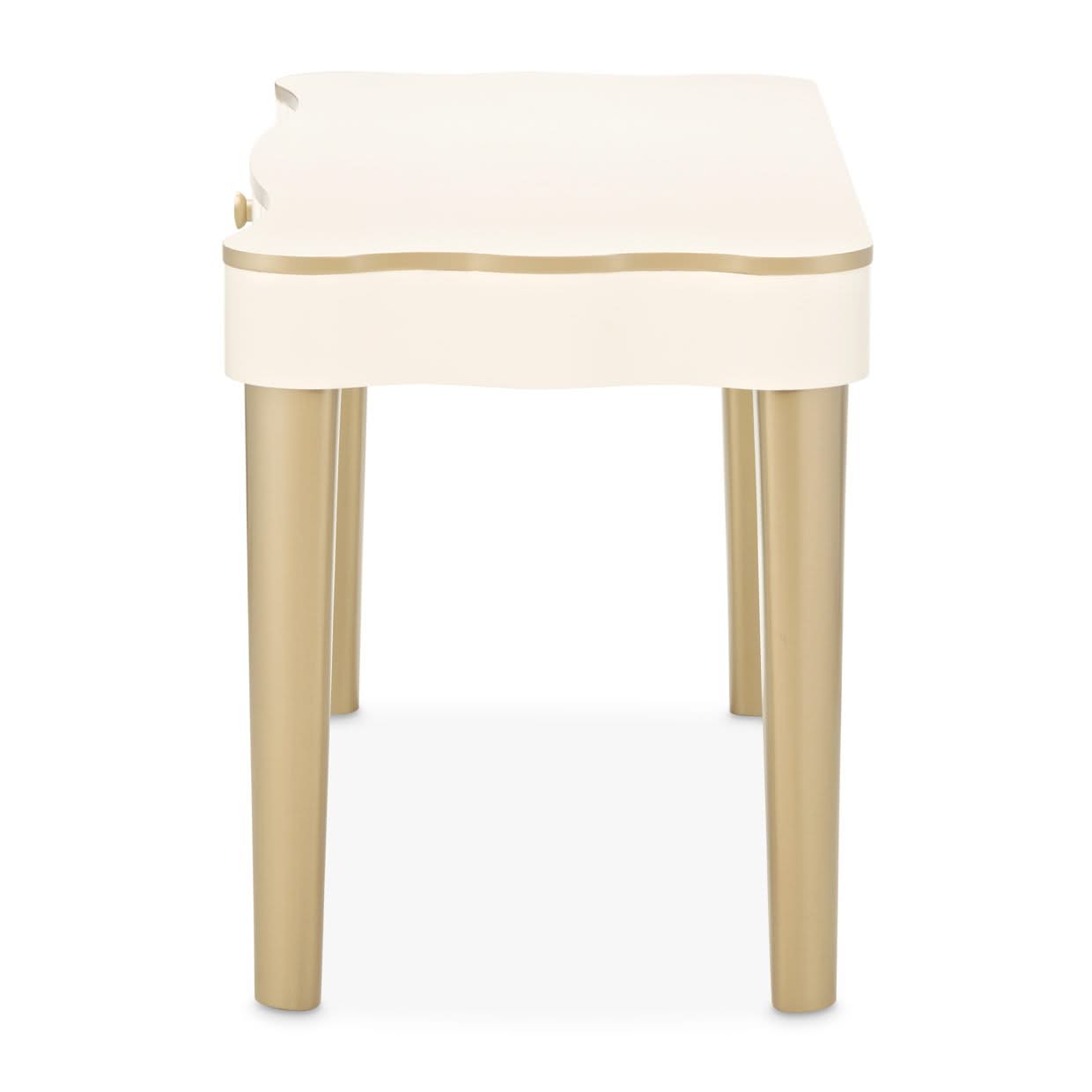 La Terrazza - Vanity Desk - Creamy Pearl