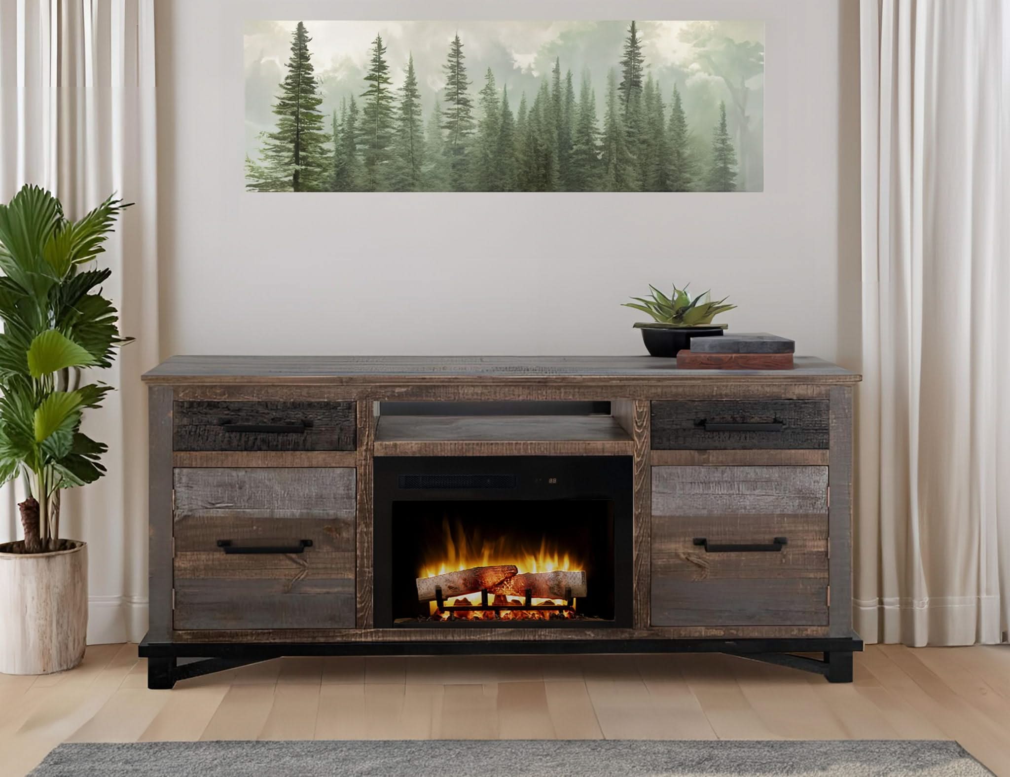 Loft - 70.25" Console - Multicolor