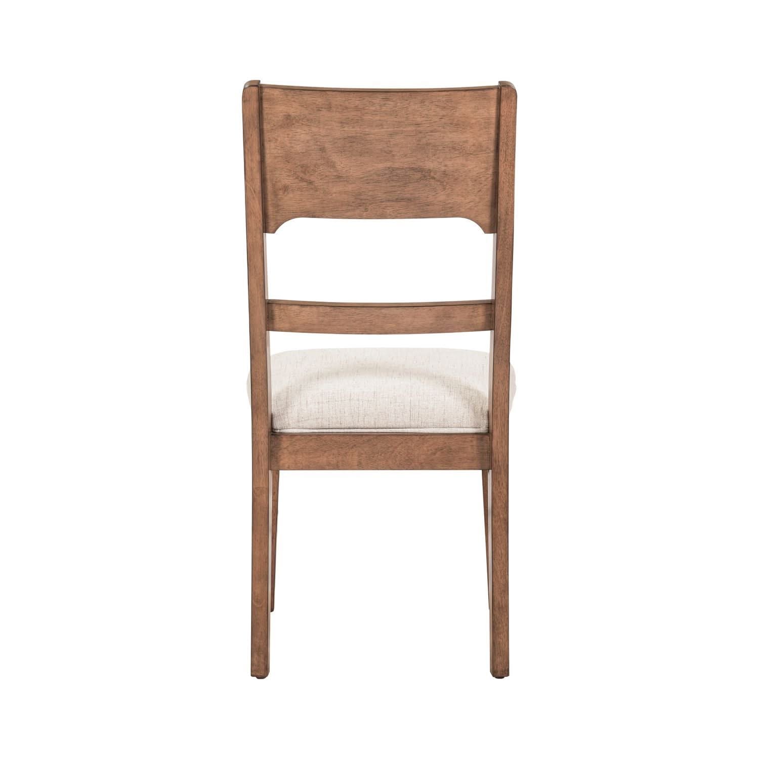 Harmony - Panel Back Side Chair - Brownstone