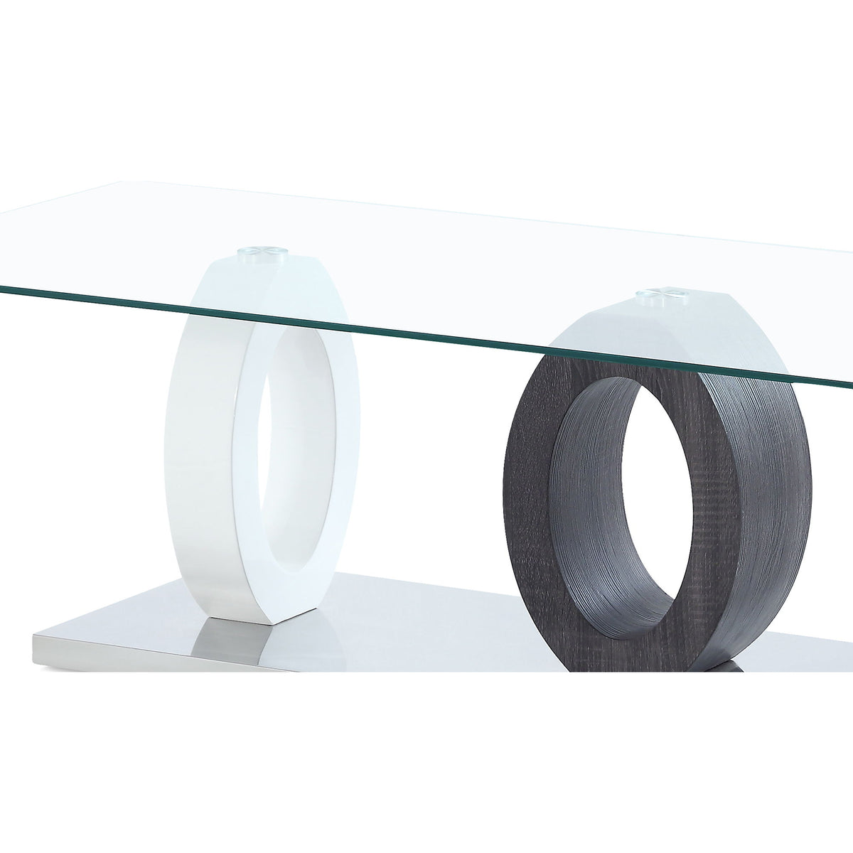 Tracker - Coffee Table - Brown / White - Exclusive Furniture