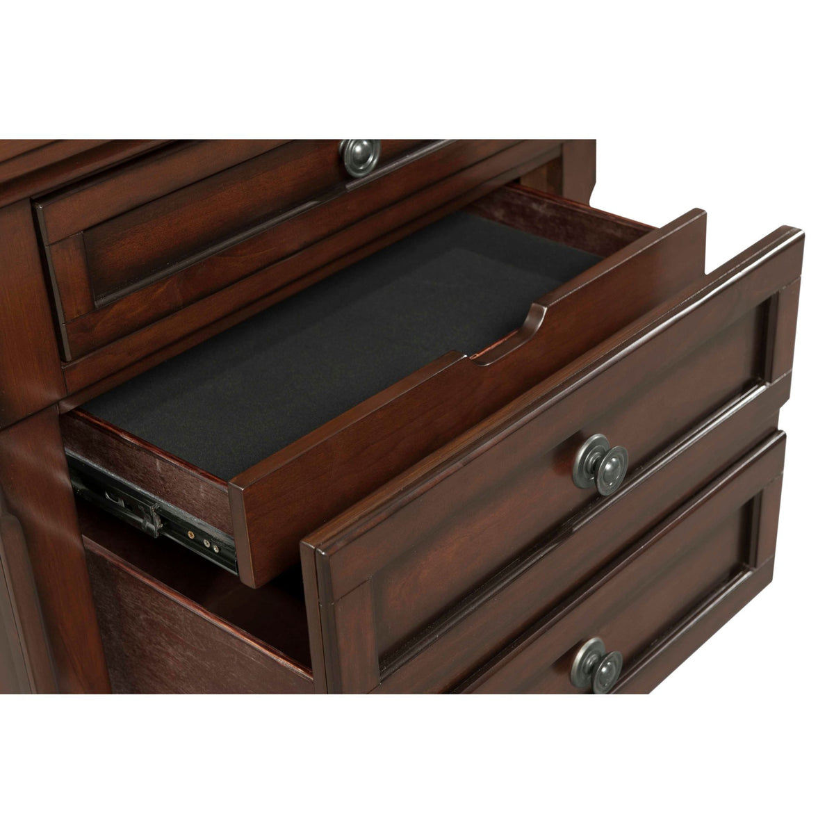 Kingston - Nightstand With Power - Walnut
