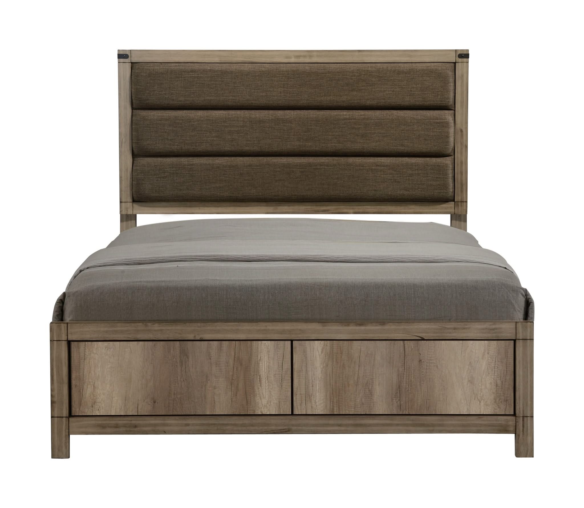 Matteo - King Bed - Brown