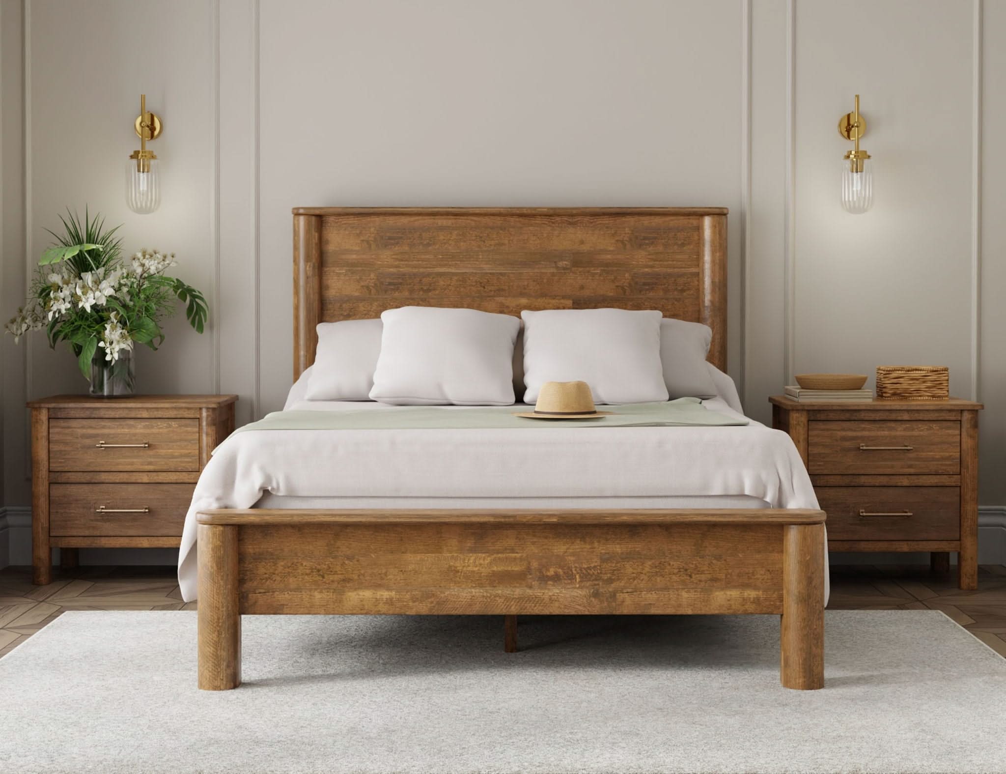 Olimpia - Nightstand - Towny Brown