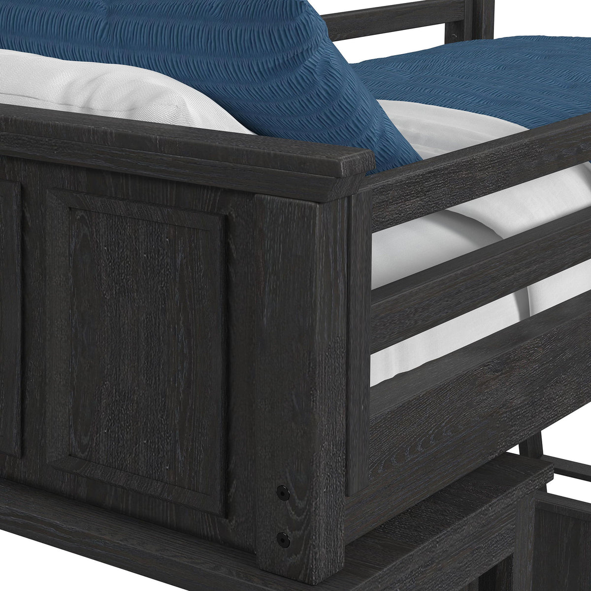 Hampton Kids - Loft With Ladder And Desk With Speaker Bedroom Set