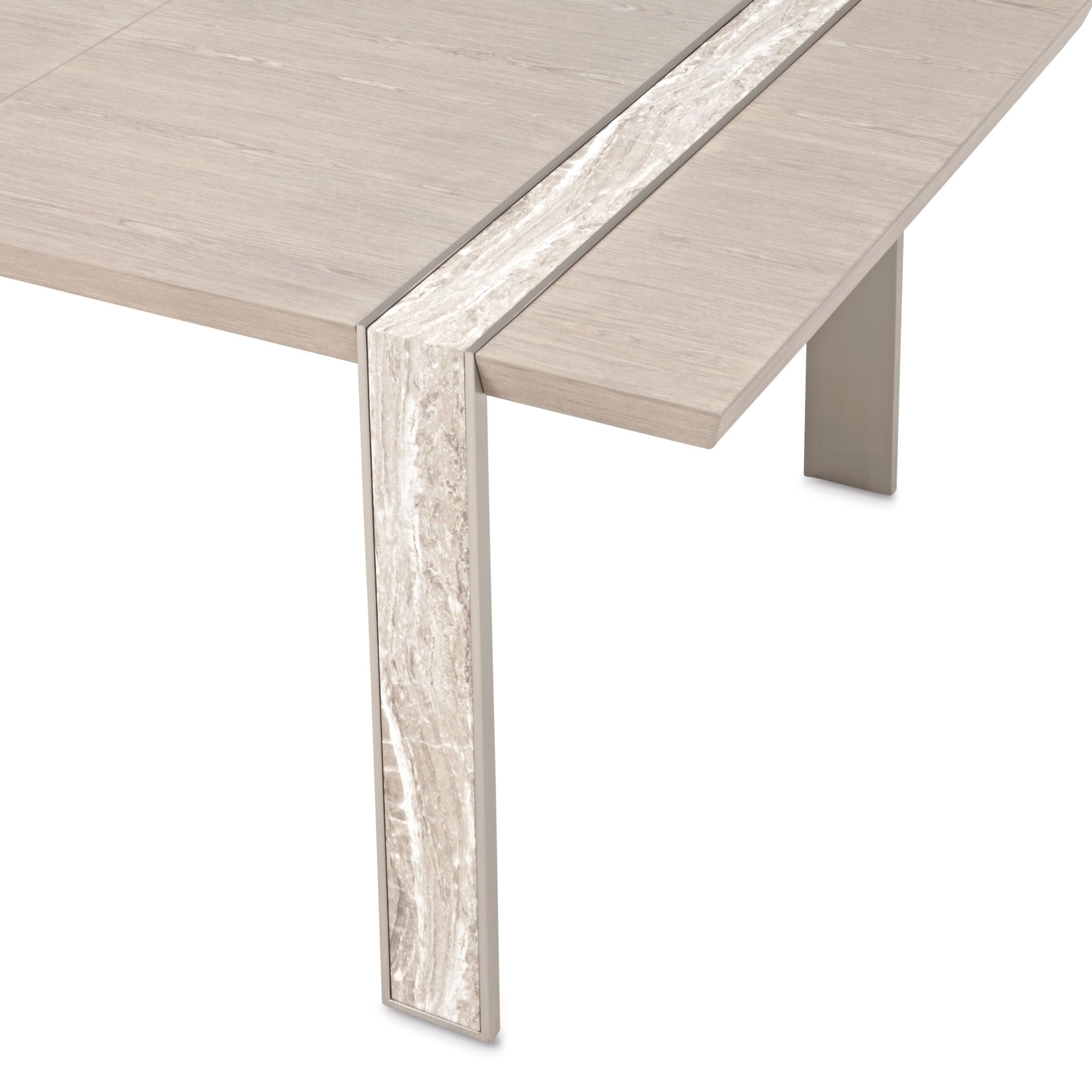 Lotus Bay - Wide Rectangular Dining Table - Sand