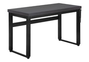 Computer Desk, Home Office, Standing, Adjustable, Laptop, Contemporary & Modern - Gray
