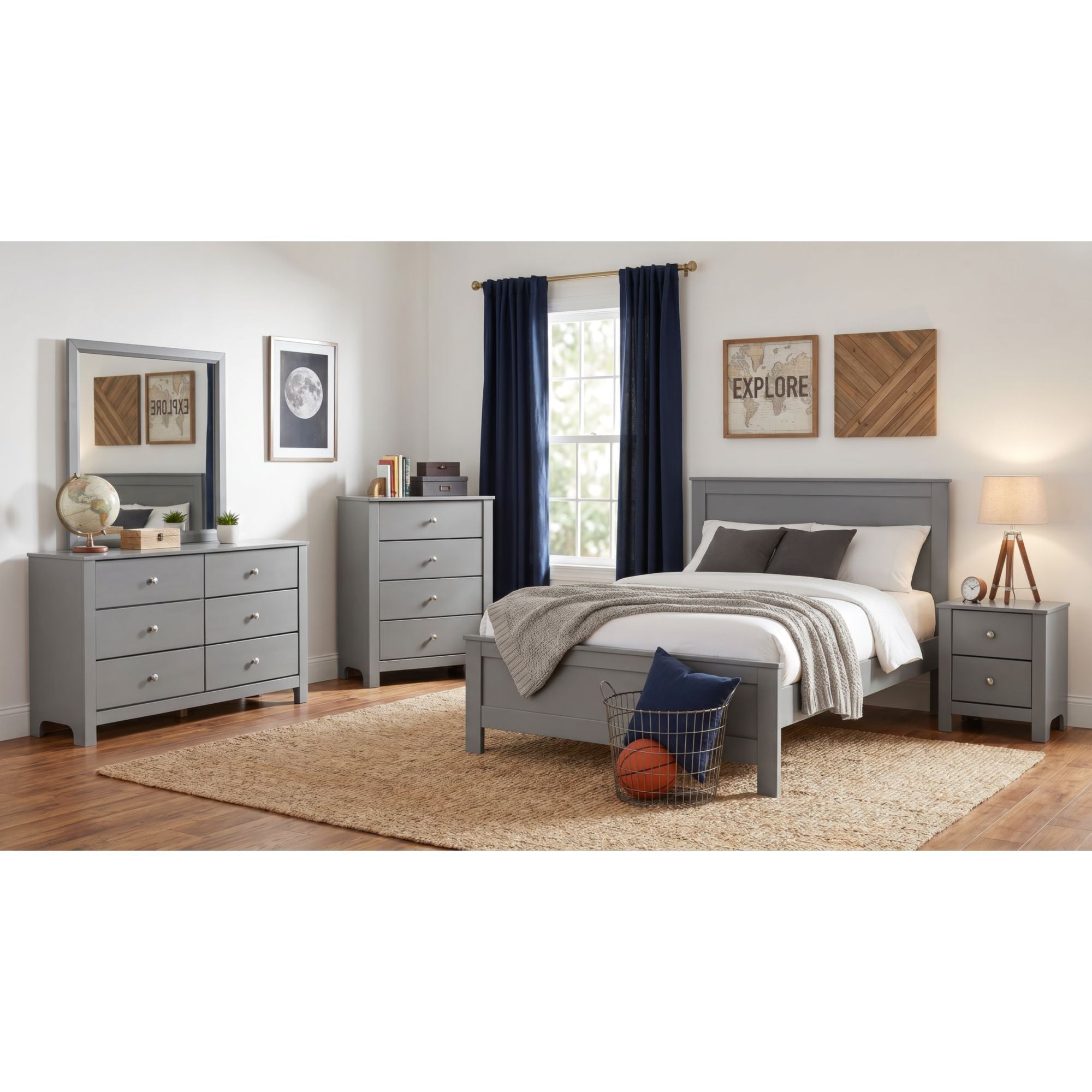 Sami - Youth Panel Bedroom Set
