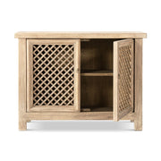Arden - 2 Door Accent Storage Cabinet - Natural