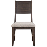 Norvell - Side Chair - Gray / Brown