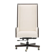 Belmont Place - Swivel Desk Chair - Espresso / Cream